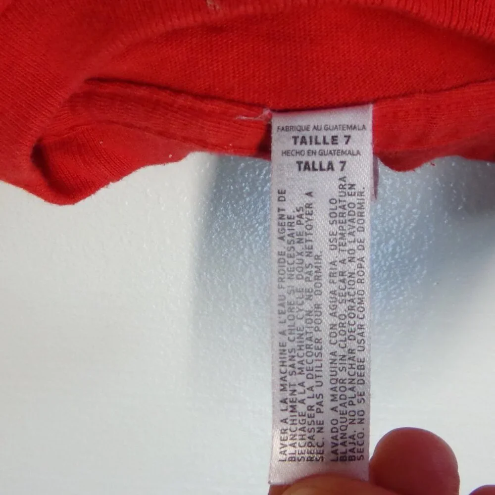 Rabbit Skins Tee Size 7 Hand Made Chiefs Cheerleader Suit
